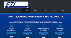 Desktop Screenshot of ndteastern.com